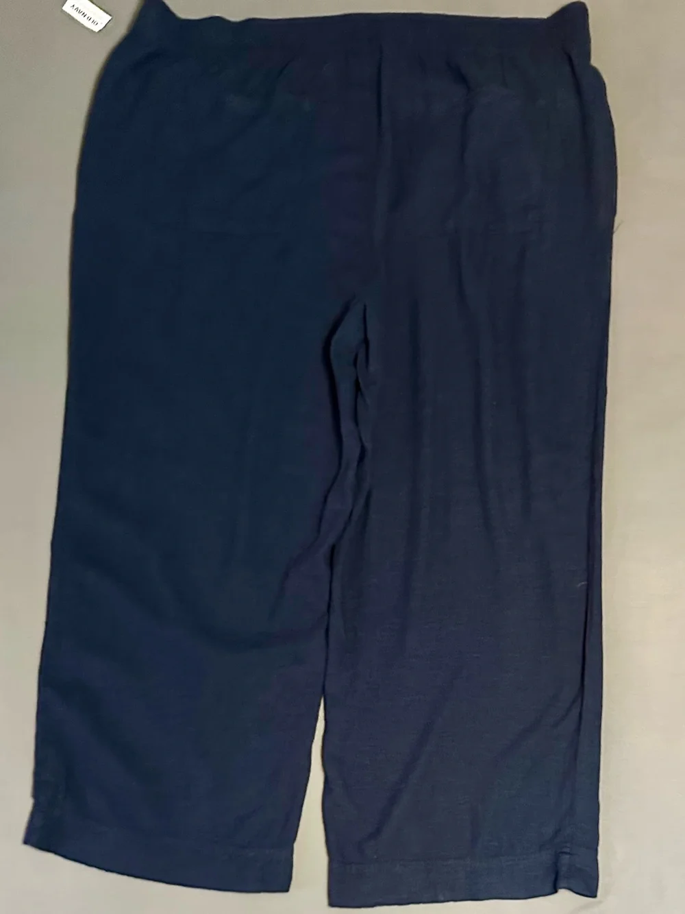 NWT Old Navy Wide-Leg Pull-On Pants in Navy - Picture 5 of 6